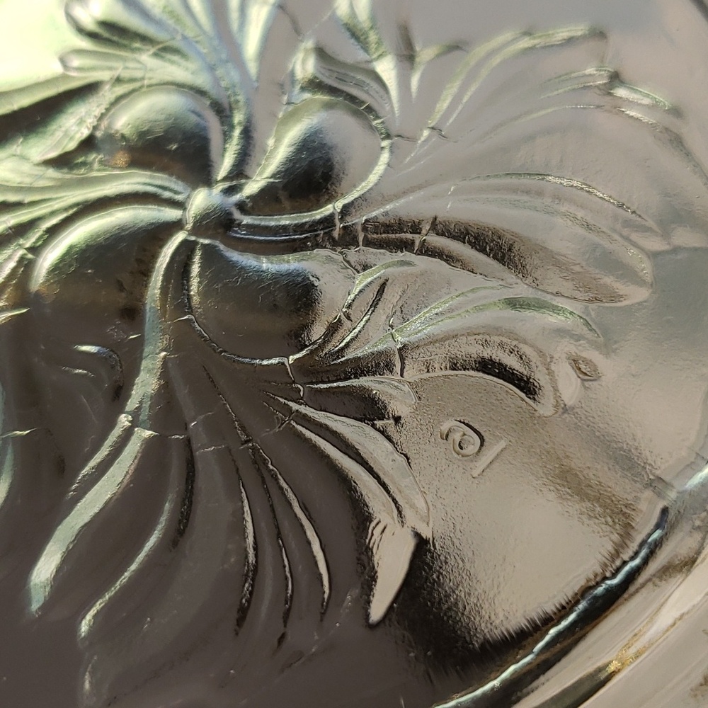 Jeannette glass co vtg egg plate - Picture 3 of 4